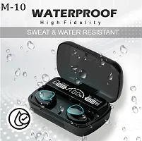 nbsp;(M-10 Bluetooth 5.1 Black In Ear Earbuds Bluetooth (Black, True Wireless)-thumb3