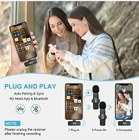 nbsp;k9 with dual mic Wireless Microphone Clip Mic, Digital Mini Lavaliernbsp;-thumb3