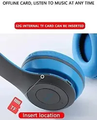 Wireless Bluetooth Headphonesl, with HD Sound and Bass Bluetooth without Mic Headset-thumb2