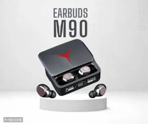 M90 PRO Upto 48 Hours Playback with ASAP Charge Bluetooth Headset Bluetooth Headsetnbsp;nbsp;(Black, True Wireless)