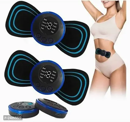 Super Big Butterfly Full Body Massager With FREE 2 AAA Batteries (Note: Do not use it on oil applied Portion of body)-Multicolor Pad