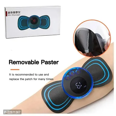 Mini Neck Massager, Portable Massager, Microcurrent Cervical Spine Massager Massager  (Black)-thumb4