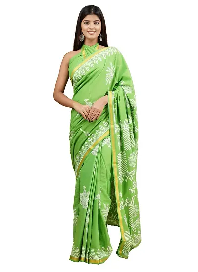 Stylish Kosa Silk Saree With Blouse Piece For Women