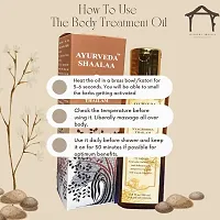 Ayurveda Shaalaa Nyagrodha Skin Treatment Body Massage Oil For Muscle Pain  Skin Discolouration And Whitening-thumb3