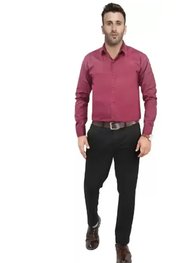 Trendy Polycotton Long Sleeve Formal Shirt 