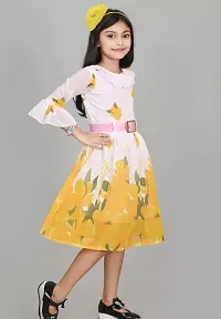 Girls Stylish Cotton Dress-thumb1