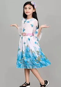 Girls Stylish Cotton Dress-thumb1