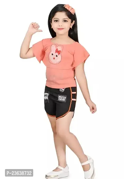 Fabulous Cotton Clothing Set For Girls-thumb3