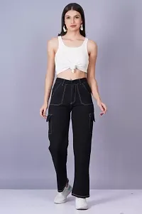 STYLIST BLACK COLOR JEANS FOR WOMEN AND GIRLS-thumb2