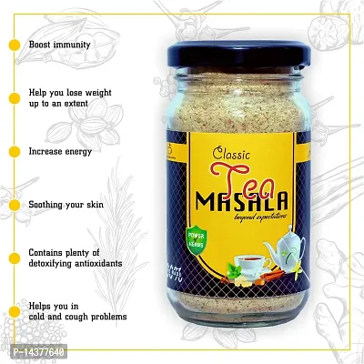 Poornima's Classic Tea Masala, 100% vedic, aromatic and homemade product (100 gm)-thumb4