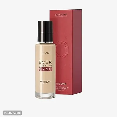 The One Everlasting Sync Foundation Oil Powder Semi-Matte Natural SPF 30-Light Rose Cool-thumb4