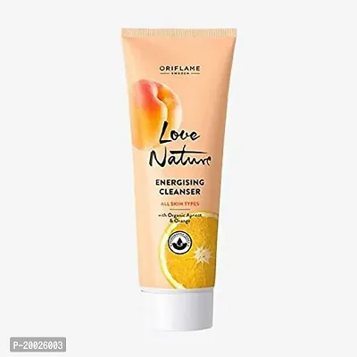 LOVE NATURE Energising Cleanser with Organic Apricot  OrangE-thumb5