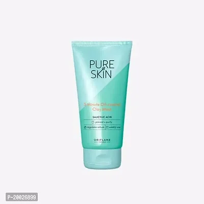 Oriflame PURE SKIN 5 Minute Oil-control Clay Mask - 50 ml-thumb4