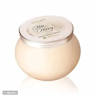 Oriflame Sweden Milk and Honey Gold Nourishing Hand and Body Face Moisturizer and Day Cream - 250 ml {E-KAROBAAR}-thumb2