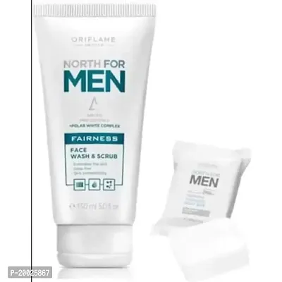 Oriflame Sweden North For Men Soap + Face Wash combo (2 Items in the set)-thumb2