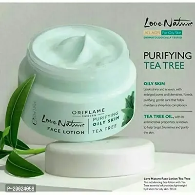 Oriflame Love Nature Tea Tree Face Lotion 50 ML-thumb2