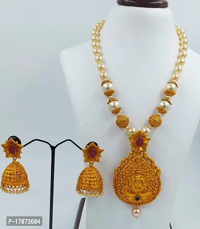 Govindam Moti Mala Pendant Necklace Set