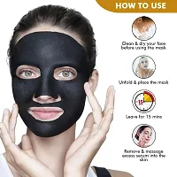 CHARC OAL FACE MASK FOR ANTI- BLEMISH (PACK OF 4)-thumb1