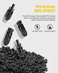 ABONIX Solar MC4 Connectors for Solar Panel Cable Male/Female (2 Pair)-thumb1