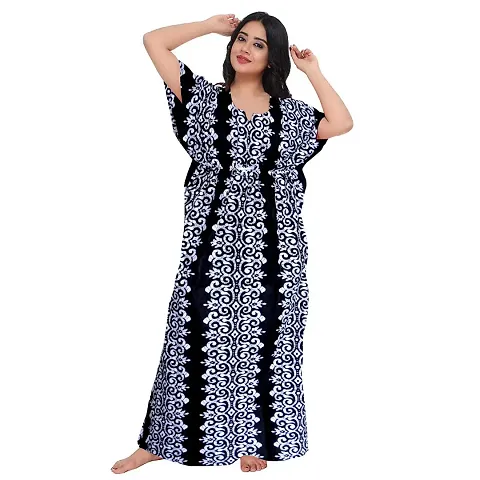 Fancy Kaftan Nighty For Women