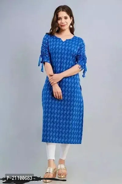 Stylish Fancy Designer Rayon Kurta For Women-thumb0