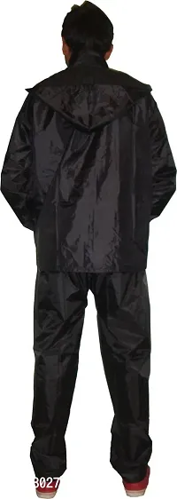 Stylish Polyster Unisex Raincoat For Men And Women Size XXL-thumb2