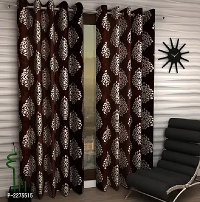 Coffee Set Of 2 Beautiful Door Curtains 7 Feet