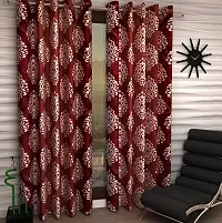 Set of 2 Beautiful Polyester Window Curtains-thumb1