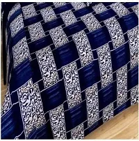 Comfortable Multicoloured  Polycotton Bedsheet with 2 Pillow Covers-thumb1