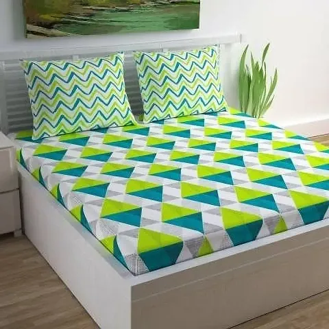 Cotton Printed Double Bedsheets