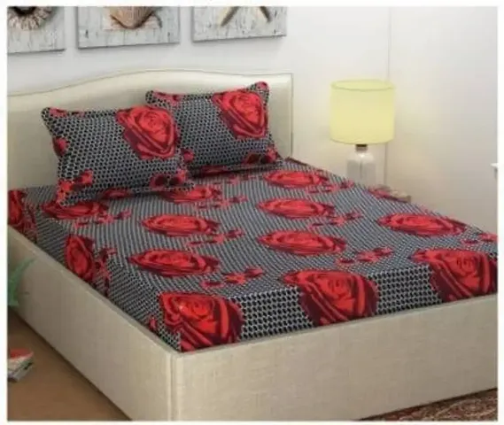 Home Garage 3D Printed Double Bedsheet with 2 Pillow Covers