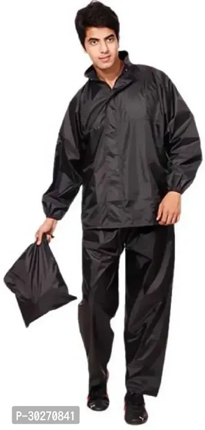 Stylish Polyster Unisex Raincoat For Men And Women Size XXL