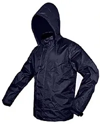 Stylish Polyster Unisex Raincoat For Men And Women Size XL-thumb2