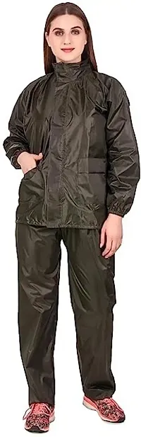 Stylish Polyster Unisex Raincoat For Men And Women Size XL-thumb2