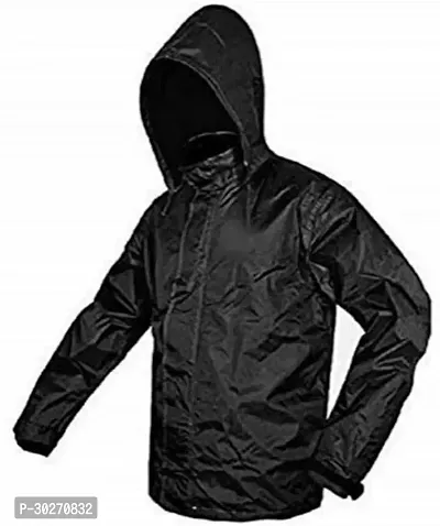 Stylish Polyster Unisex Raincoat For Men And Women Size XL-thumb2