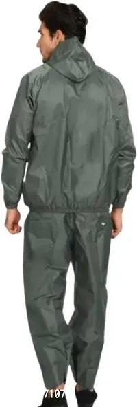 Stylish Polyster Unisex Raincoat For Men And Women Size XXL-thumb2