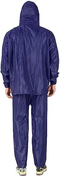 Stylish Polyster Unisex Raincoat For Men And Women Size XL-thumb2