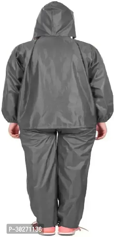 Stylish Polyster Unisex Raincoat For Men And Women Size XL-thumb2