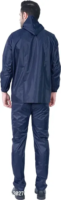 Stylish Polyster Unisex Raincoat For Men And Women Size 3XL-thumb3