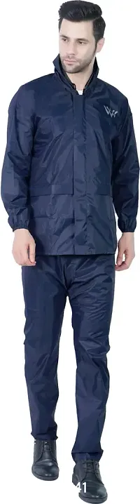 Stylish Polyster Unisex Raincoat For Men And Women Size 3XL