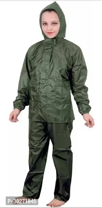 Stylish Polyster Unisex Raincoat For Men And Women Size XL