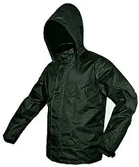 Stylish Polyster Unisex Raincoat For Men And Women Size XL-thumb2