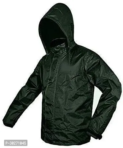 Stylish Polyster Unisex Raincoat For Men And Women Size XL-thumb3