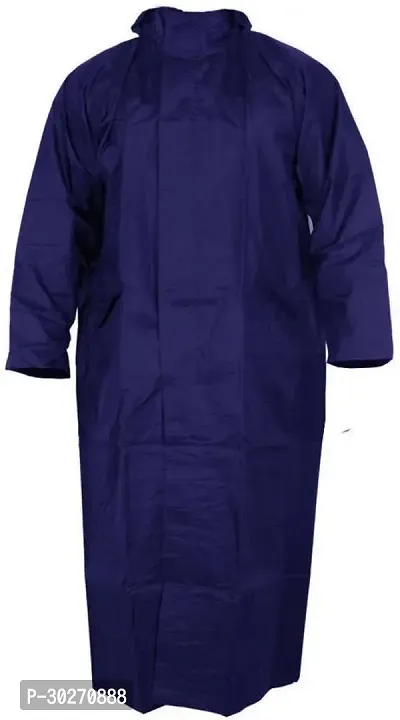 Stylish Polyster Unisex Raincoat For Men And Women Size 3XL-thumb0