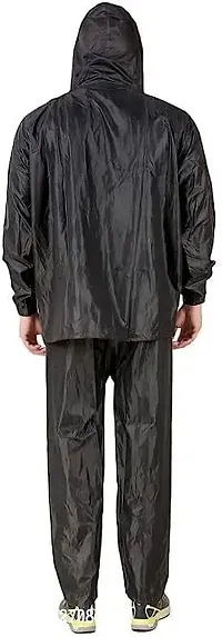 Stylish Polyster Unisex Raincoat For Men And Women Size XXL-thumb2