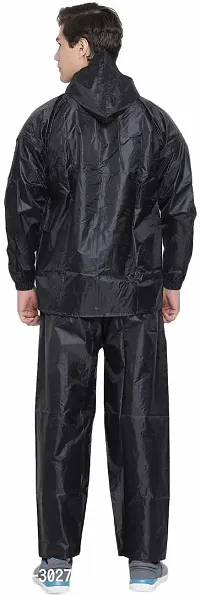 Stylish Polyster Unisex Raincoat For Men And Women Size XL-thumb2