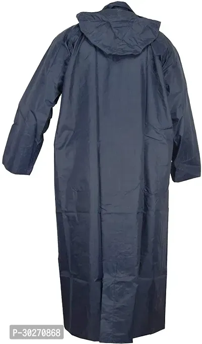 Stylish Polyster Unisex Raincoat For Men And Women Size Free-thumb2