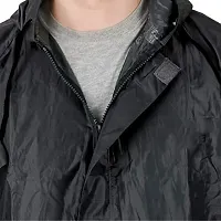 Stylish Polyster Unisex Raincoat For Men And Women Size 3XL-thumb2