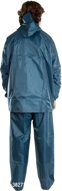 Stylish Polyster Unisex Raincoat For Men And Women Size XL-thumb2