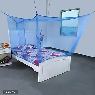 Solid Polyester Double Bed Mosquito Net